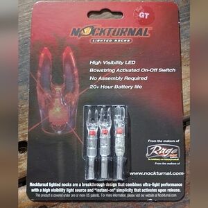 Nockturnal lighted nochs